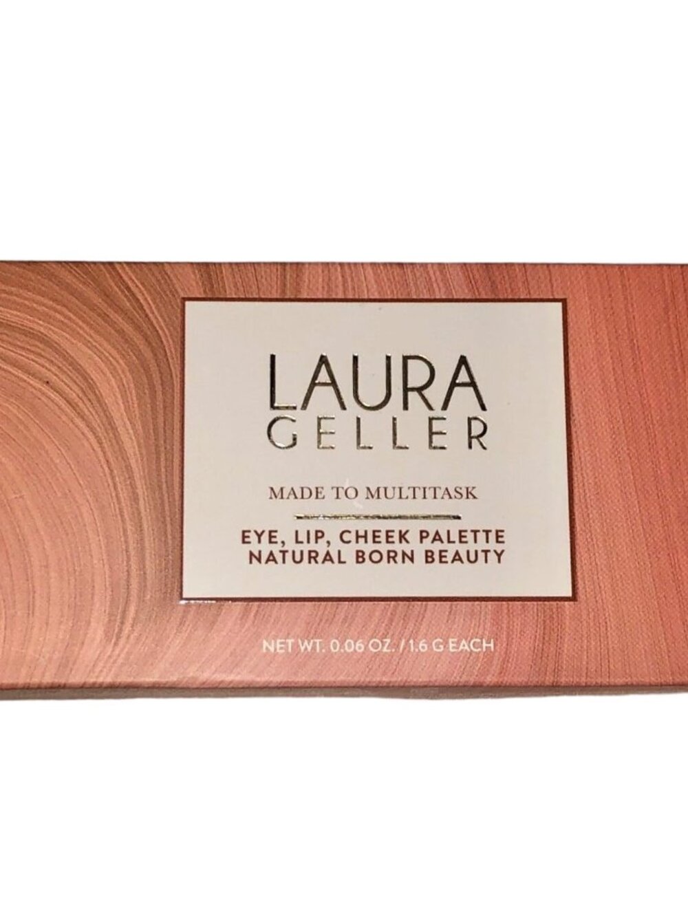 LAURA GELLER Eye Lip Cheek Palette Cream to Powder Trio, Natural Born Beauty
